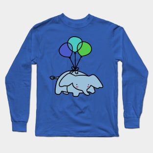 Balloon Elephant Long Sleeve T-Shirt